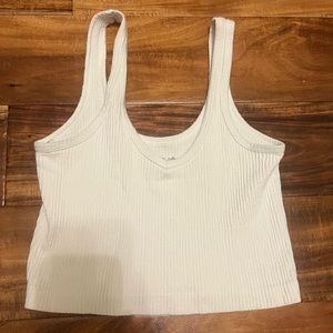 Urban outfitters white crop top